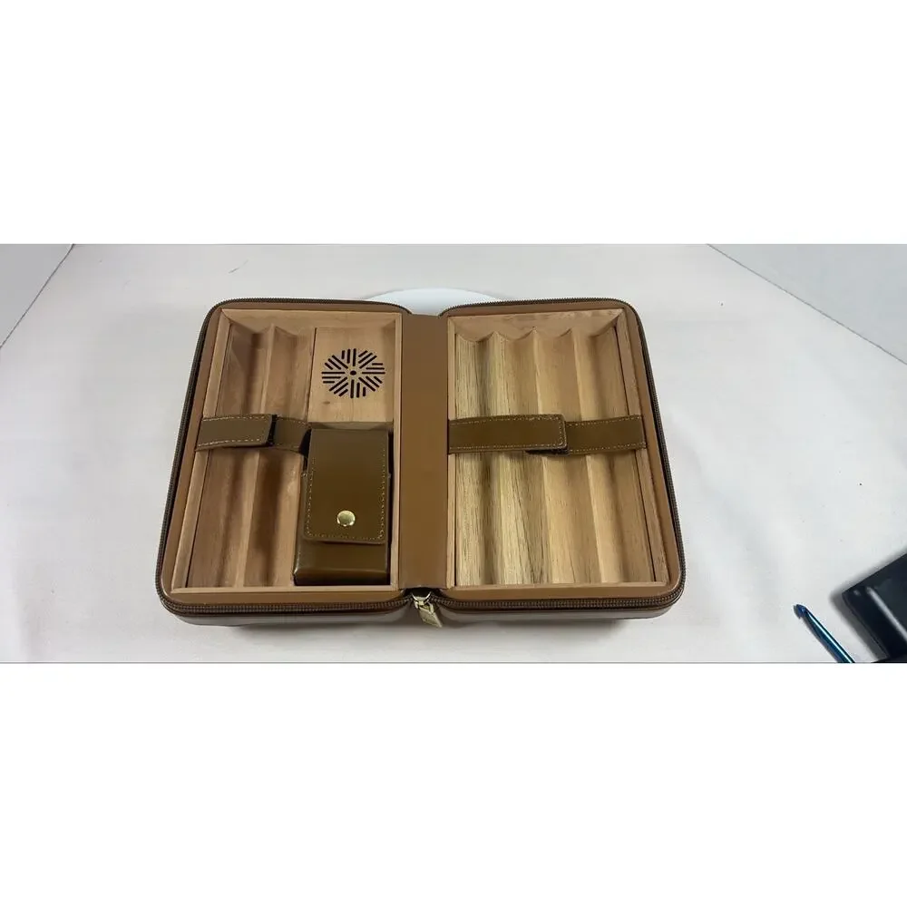 Tisfa Cigar Humidor Brown